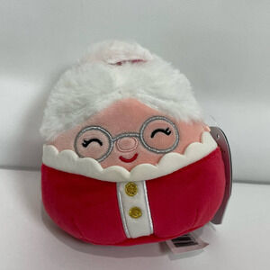 Squishmallows Nicolette 4" Mrs Claus Stuffed Animal Plush KellyToy NWT